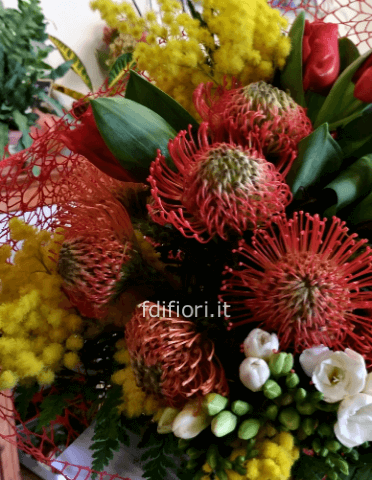 Bouquet tropical
