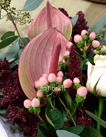 Centrotavola anthurium
